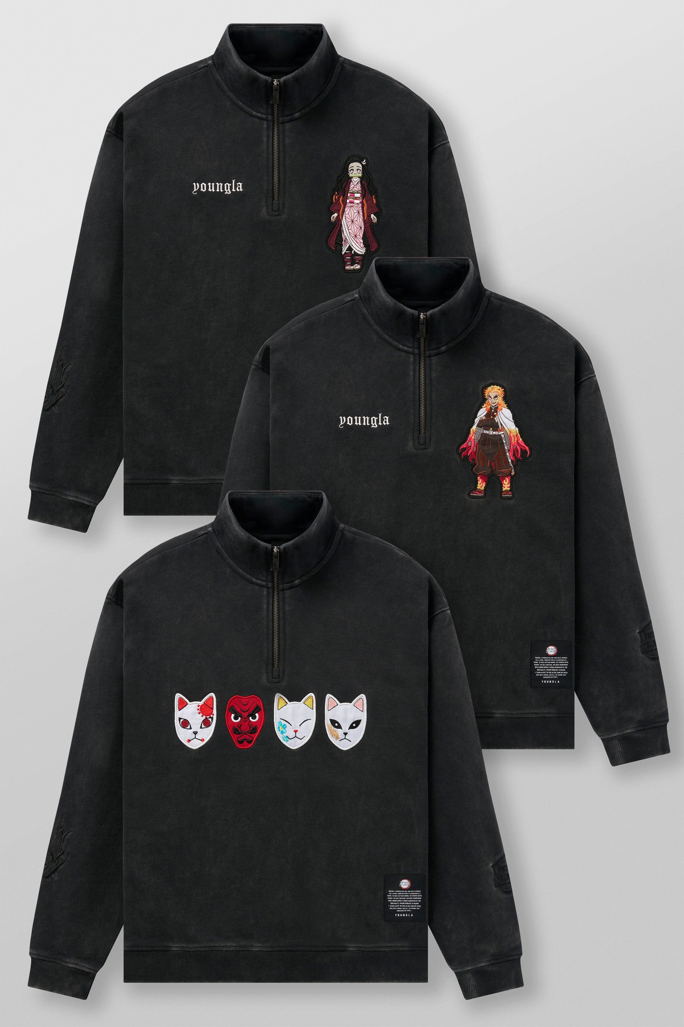 5197 - Demon Slayer: Kimetsu no Yaiba - Quarter Zip
